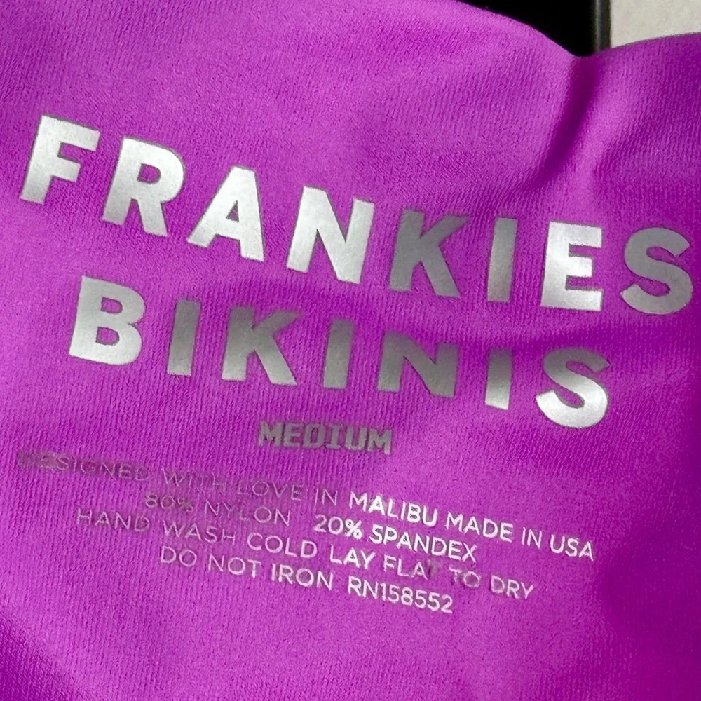 NWOT Frankies Connor Bikini Swim Bottoms Passionfruit